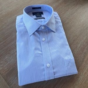 Black Brown 1826 Mens Long Sleeve Non-Iron Shirt